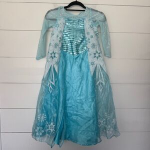 Disney Frozen Elsa Costume - Blue and White